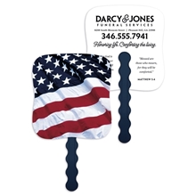 Skinner Kennedy(R) Old Glory - Pictorial Fan