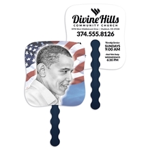 Skinner Kennedy(R) President Barack Obama - Pictorial Fan