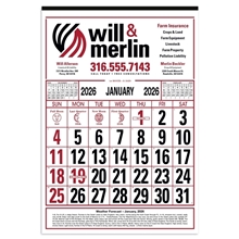 Commercial 12- Sheet Calendar