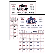 Skinner Kennedy(TM) Commercial 12- Sheet Calendar