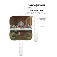 Skinner Kennedy(R) The Last Supper - Pictorial Fan