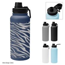 32 oz Full Laser Austin Recycled Stainless Steel Bottle