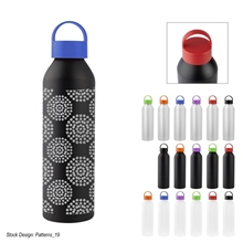 22 oz Full Laser Darcy Aluminum Bottle