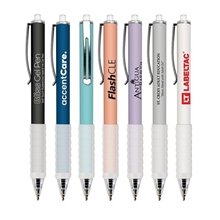 Bliss Gel, Soft Touch Rubberized Hybrid - Blue Ink Gen Pen with Grip