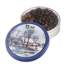 Glad Tidings Tins - Dark Choc Almonds Milk Choc Cashews