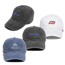 Buckle Strap Denim Cotton Baseball Cap