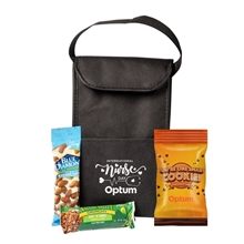 Insulated Lunch Bag with Snacks