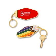 Rainbow Pride LGBTQ+ Metal Keychain