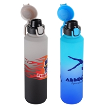 Chroma 27 oz Tritan Bottle with Snap - Top Lid Carabiner