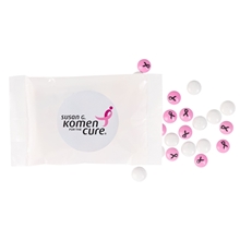 1 oz Goody Bags - Chocolate Buttons Imprinted