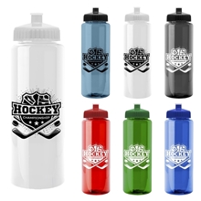 32 oz Slim Fit UpCycle rPET Bottle with Push Pull Lid