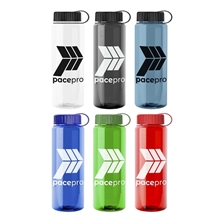 32 oz Slim Fit UpCycle rPET Bottle with Tethered Lid