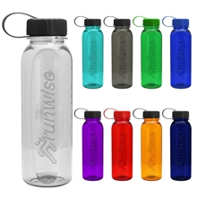 The Boss - 24 oz Embossed Tritan Bottle with Tethered lid