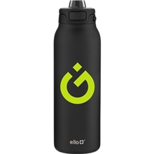32 oz Ello Pop Fill Ss Bottle - Black