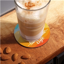 reGen Recycled Polyester Round Dye Sub Coaster