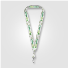 Zevi rPET Bulldog Clip Lanyard - 36 x 1