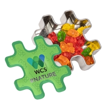 Clever Candy Hashtag Tin with Mini Gummy Bears