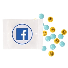 1/2 oz Snack Packs - Chocolate Buttons Imprinted