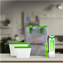 Reusable Beverage Cutlery Tote Set