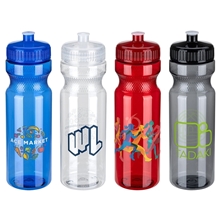 Prologue 28 oz PET Sports Bottle With Push - Pull Lid