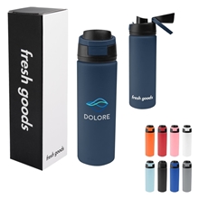 Fresh Goods 24 oz Pop Sip Recycled Stainless Steel Bottle