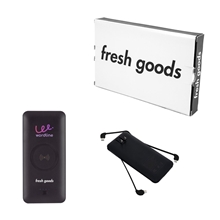 Fresh Goods 5- In -1 Wireless Power Bank