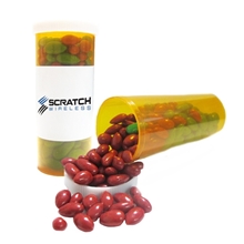 Small Promo Pill Bottles - Chocolate Sunflower Seeds