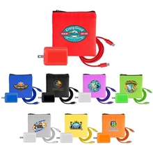 Colorful RPET Fast C to C Charging Set
