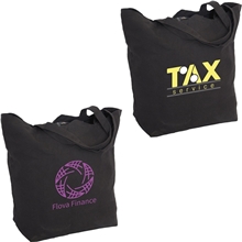 12 oz Cotton Canvas Tote Bag Premium 20 W x 17.5 H