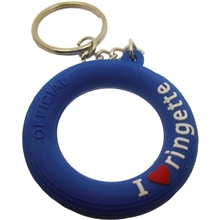 PVC Fob with Keyring 1 3/4 W x 1 3/4 H