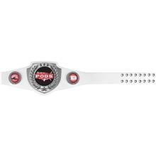 Shield Championship Belts White - Silver