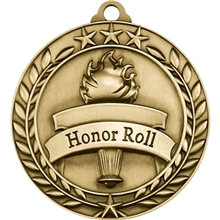 Stock Small Academic Sports Laurel Medals Honor Roll