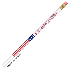 Stars and Stripes Patriotic Pencil