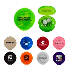 Round Type C Ear Bud Case