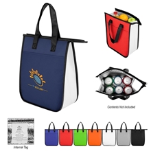 Lola Laminated Non - Woven 6 Can Cooler Bag