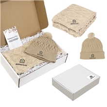 Bundle Up Beanie Blanket Gift Set