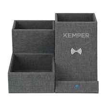 Eden Wireless Charging Desk Organizer