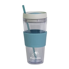 Cool Gear(R) Callisto Chiller Clear Straw Bottle - 24 oz
