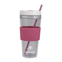Cool Gear(R) Callisto Chiller Clear Straw Bottle - 24 oz