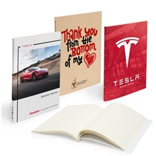 Magna Perfect Bound with Smooth Cardboard and Lined Paper