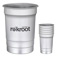 20 oz Recyclable Reusable Aluminum Party Cup