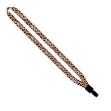 1/2 Dye - Sublimation Lanyard with Non - Swivel Plastic Hook
