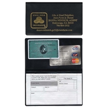 Card Case with 2 Clear Pockets