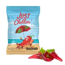 4 oz Full Color Digibag(TM) with Red Hot Chili Pepper Gummies
