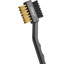 Recycled Golf Brush with Dual Bristles and Clip Attachment
