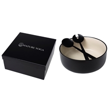 Solstice Porcelain Bowl And Serving Utensil Set