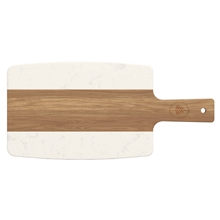 Hamilton Acacia Wood And Faux Marble Cutting Board
