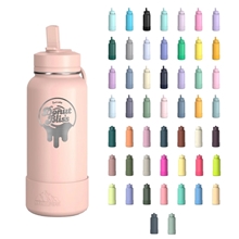 32 Oz Hydrapeak Insulated Water Bottle w / Straw Lid