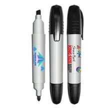 King Size Sharp Mark(R) Double Ended Jumbo Permanent Marker with Full Color Decal