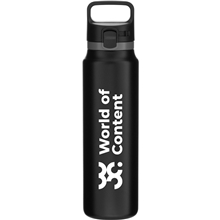 22 oz H2go Harmon - Matte Black